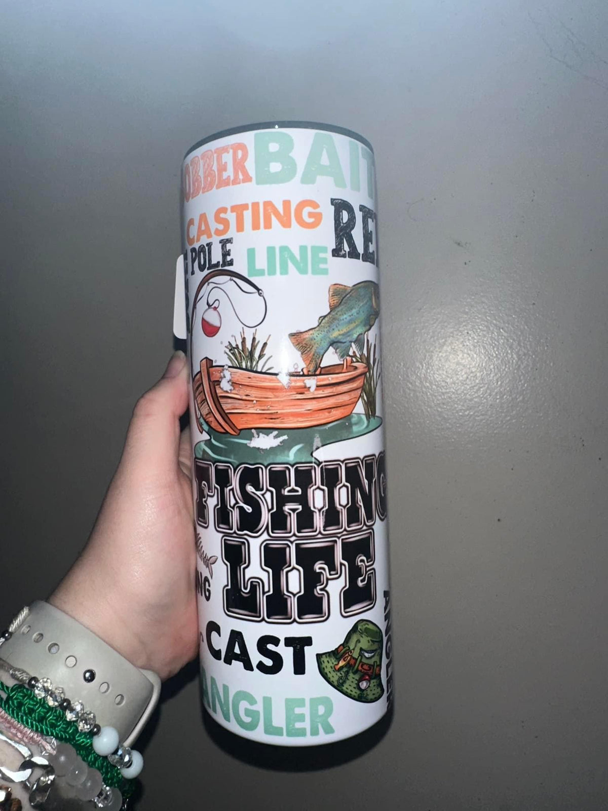 Fishing life tumbler