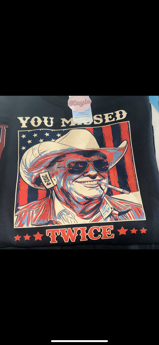 Donald Trump crew (XL)